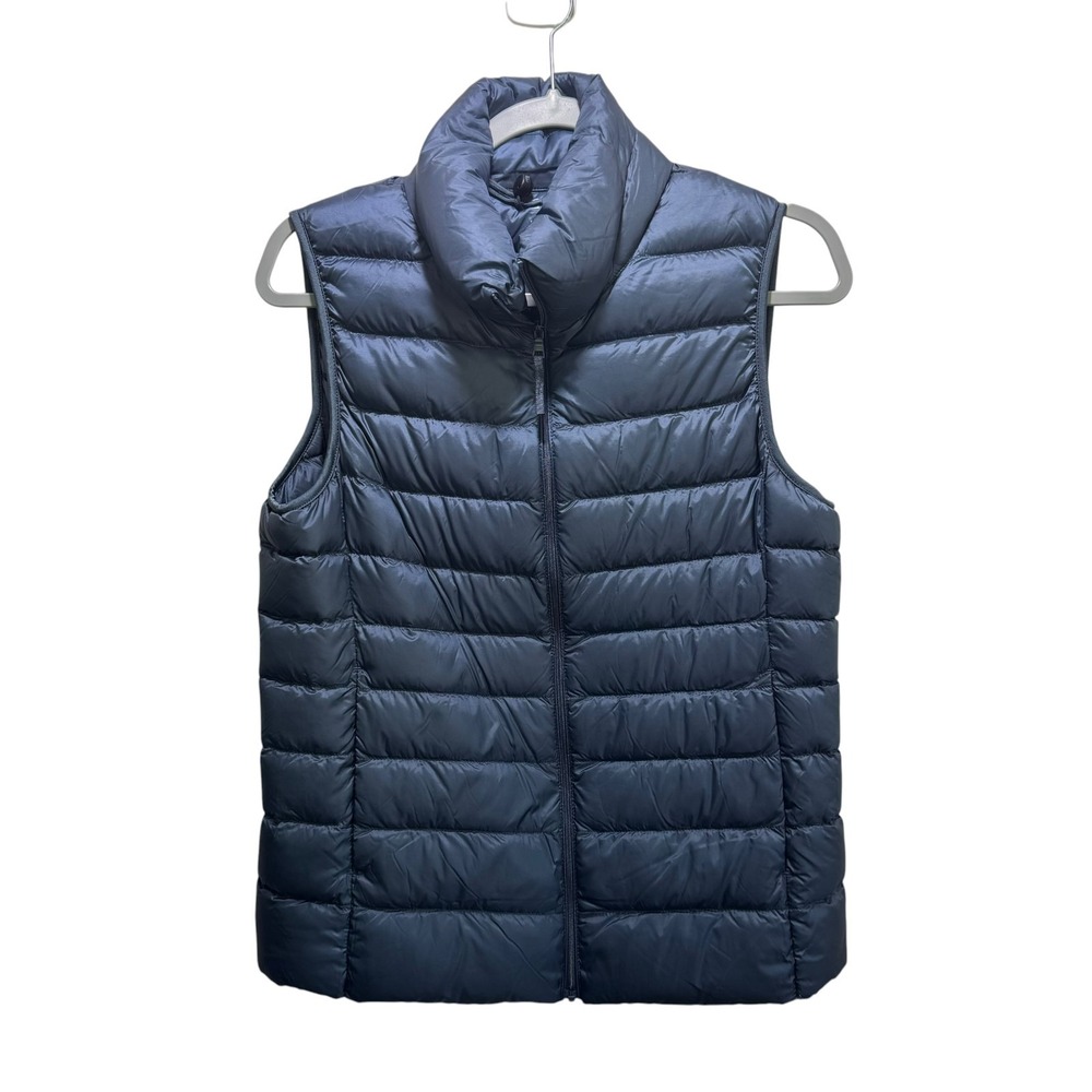 Uniqlo Puffer Packable Warm Gorpcore Vest Ultra Light Preppy Outdoor Down Blue M